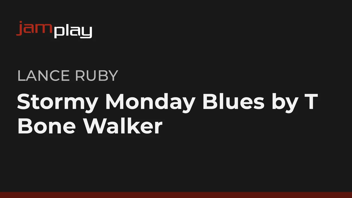 Stormy Monday Blues by T-Bone Walker