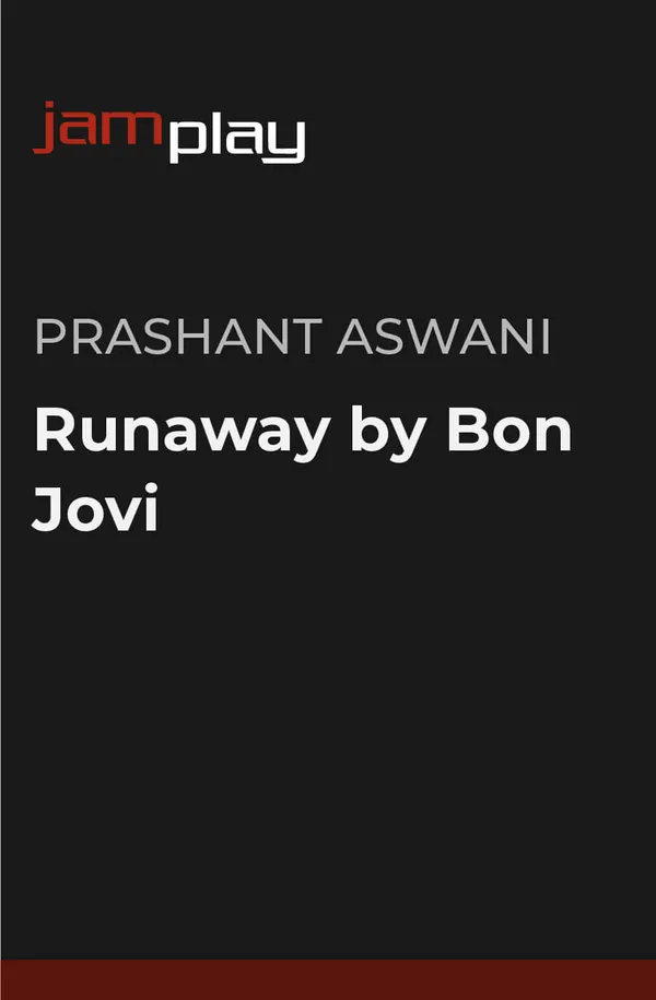 Runaway by Bon Jovi (JamPlay)