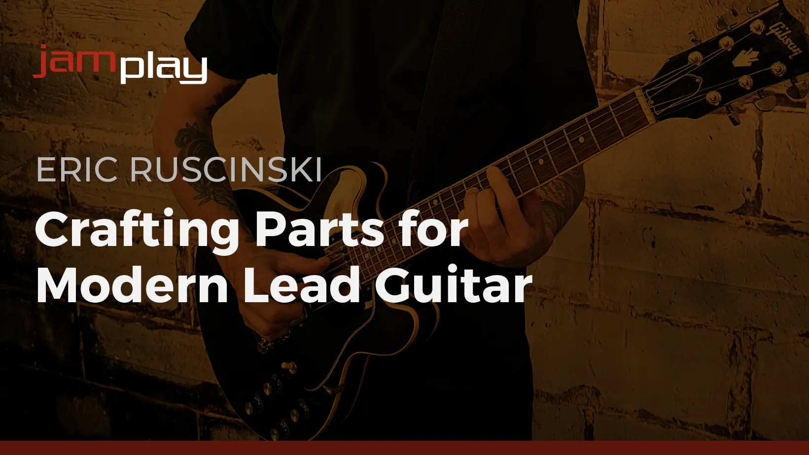 Crafting Parts for Modern Lead Guitar