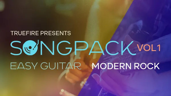 Easy Guitar SongPack: Modern Rock, Vol. 1