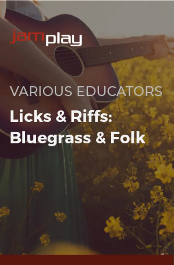 Licks & Riffs: Bluegrass & Folk (JamPlay)
