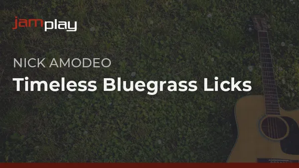 Timeless Bluegrass Guitar Licks (JamPlay)