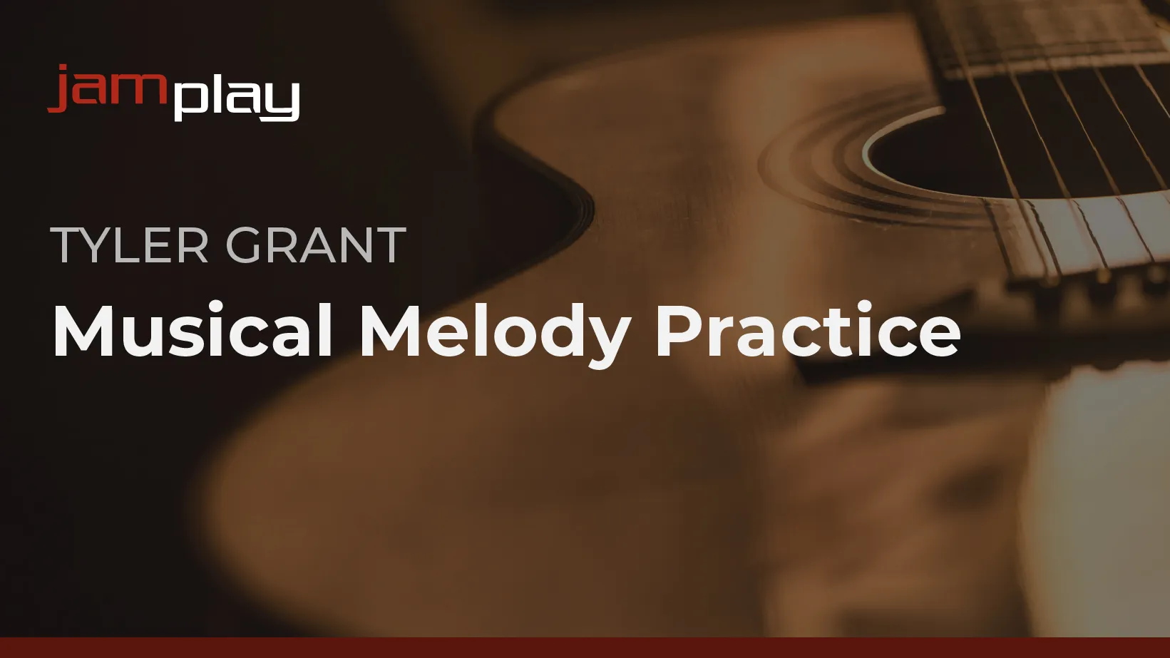 Musical Melody Practice for Guitarists (JamPlay)