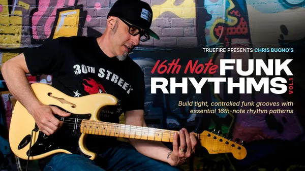 16th-Note Funk Rhythms, Vol. 1 (Coming Soon)