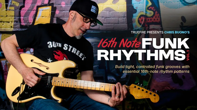 16th-Note Funk Rhythms, Vol. 1 (Coming Soon)