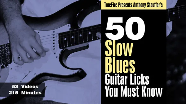 50 Slow Blues Licks You MUST Know