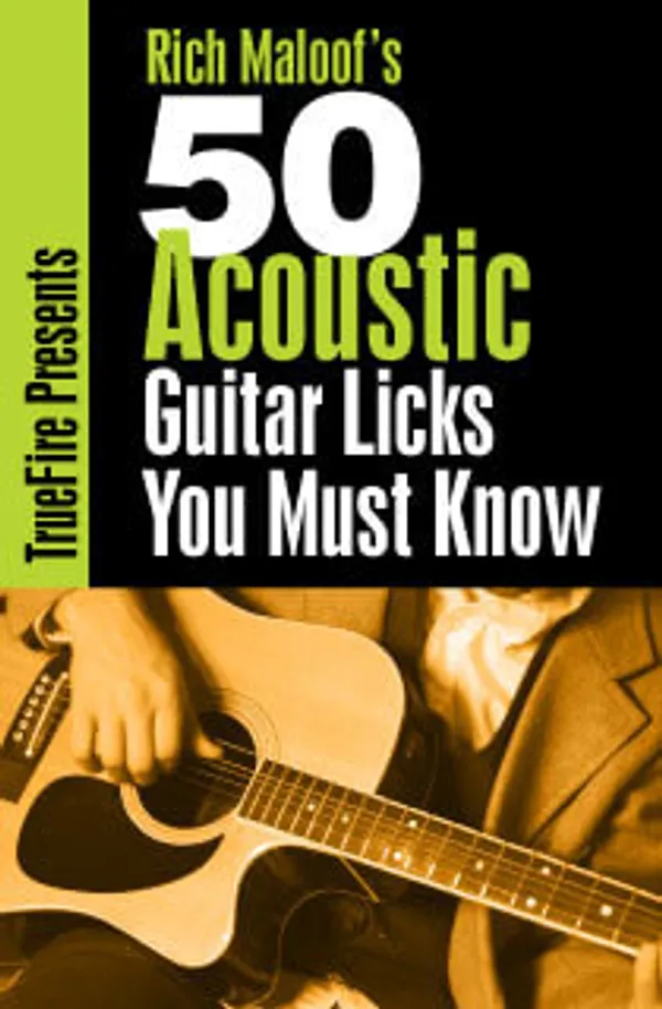 50 Acoustic Guitar Licks You MUST Know