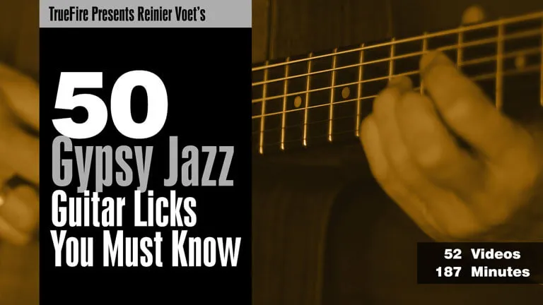 50 Gypsy Jazz Licks You MUST Know