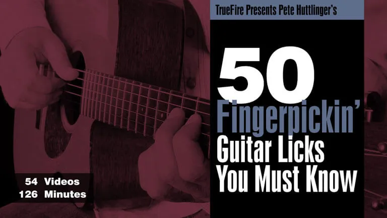 50 Fingerpicking Licks You MUST Know