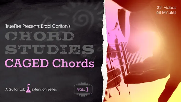 Chord Studies: CAGED Chords Vol. 1