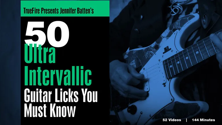 50 Ultra Intervallic Guitar Licks You Must Know