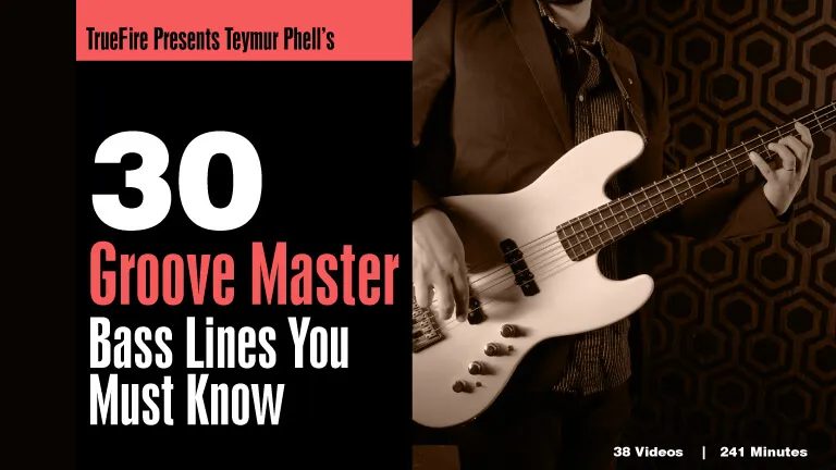30 Groove Master Bass Lines You MUST Know