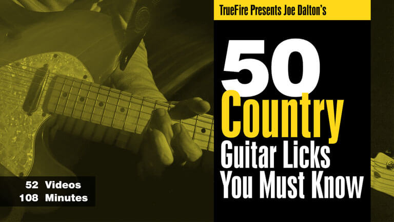 50 Country Guitar Licks You MUST Know