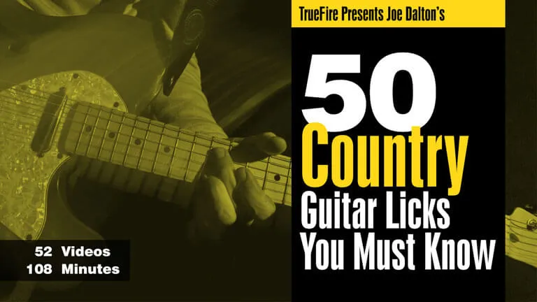50 Country Guitar Licks You MUST Know