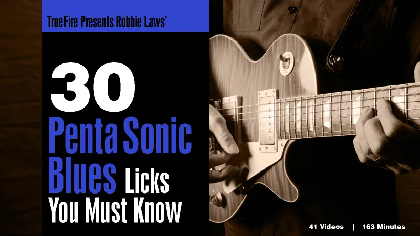30 Penta Sonic Blues Licks You MUST Know