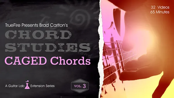 Chord Studies: CAGED Chords Vol. 3