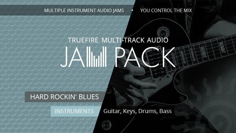 Multi-Track Jam Pack: Hard Rockin' Blues