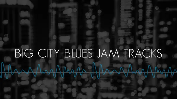 20 Big City Blues Jam Tracks, Vol. 1