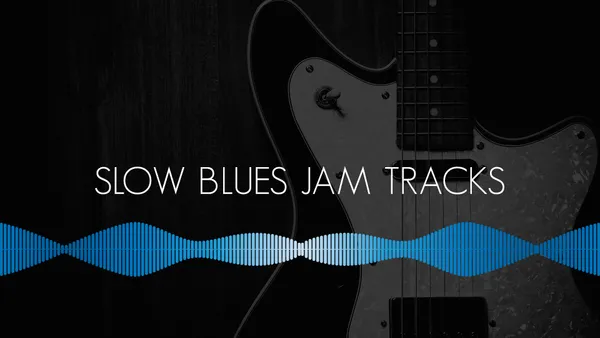 20 Slow Blues Jam Tracks, Vol. 1